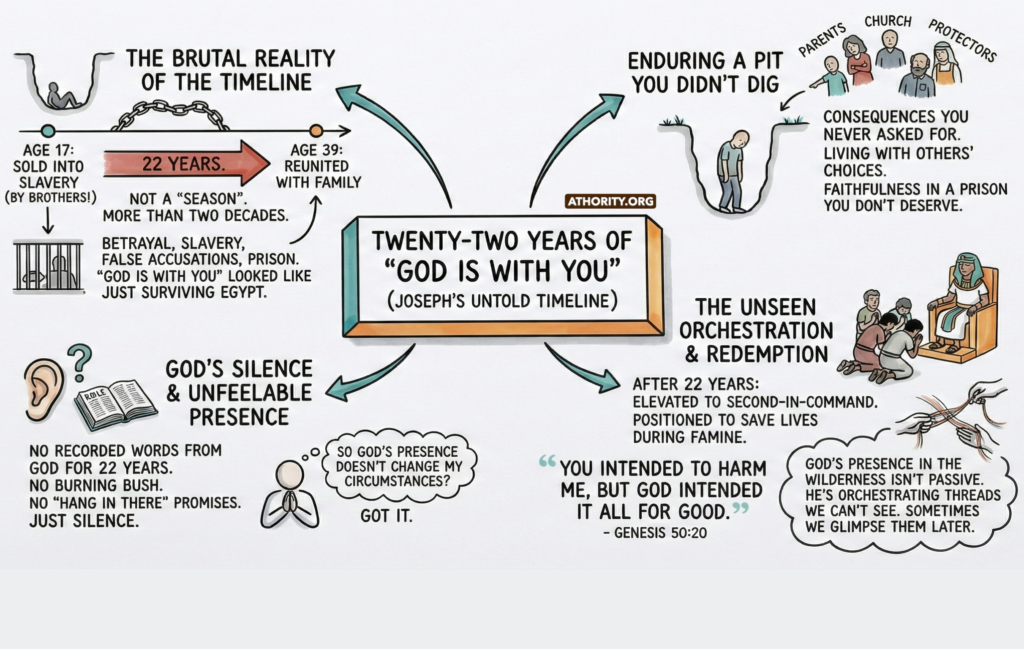 Illustration on trusting God through long seasons of silence.