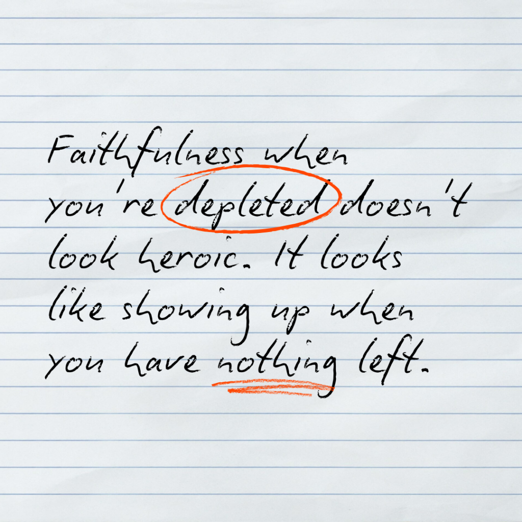 God Is With You Feels Like a Lie